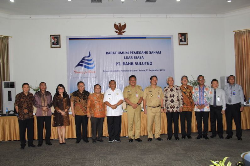 Bank SulutGo adakan RUPS-LB 2016