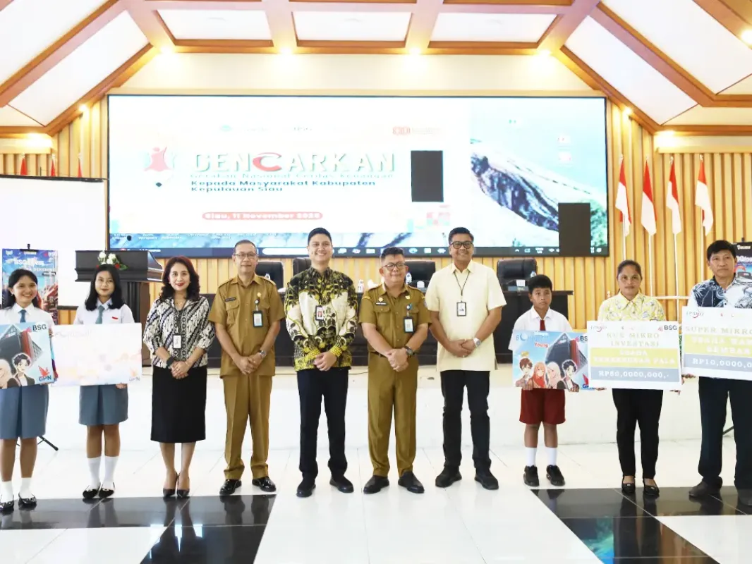 Bank SulutGo dan OJK Gencarkan Program Literasi Keuangan di Sitaro