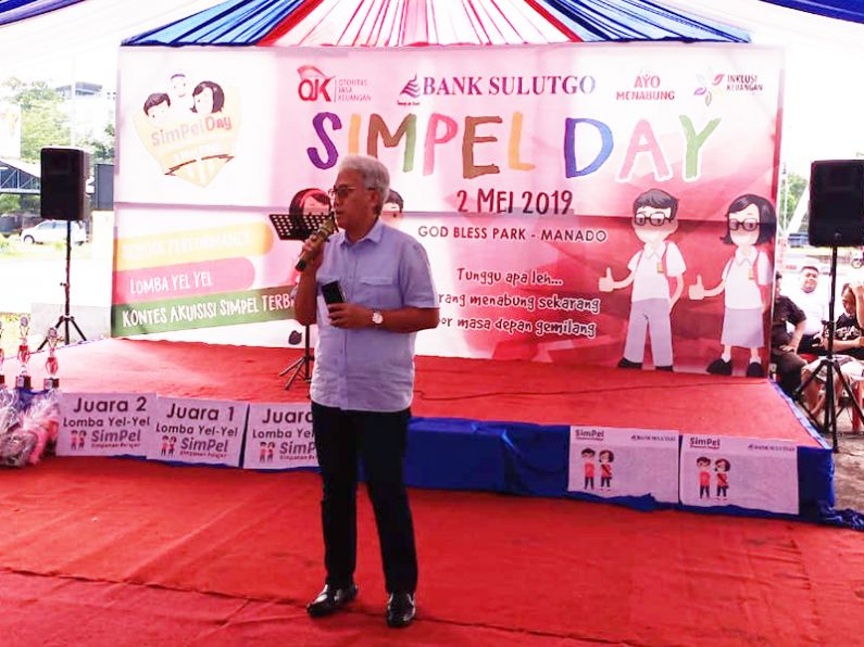 Bank SulutGo gelar acara Simpel Day, Ajak Siswa Untuk Gelar Menabung