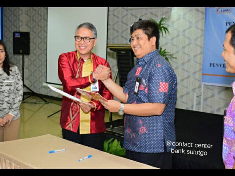 Bank SulutGo Kerjasam dengan Telkom untuk Layanan Call Center