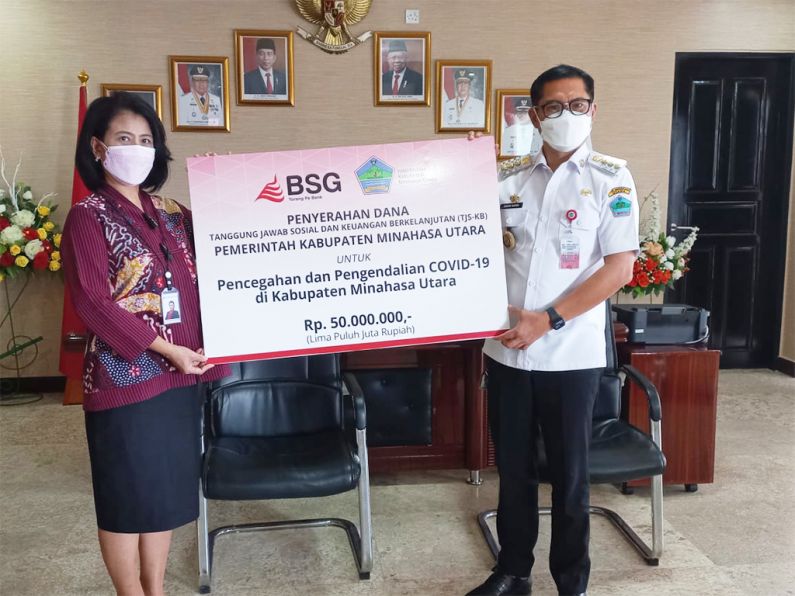 BSG Bantu Penderita COVID-19 di Minut