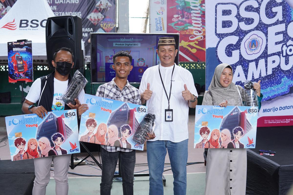 BSG Goes to Campus: Bank SulutGo Ajak Mahasiswa UNG Melek Keuangan
