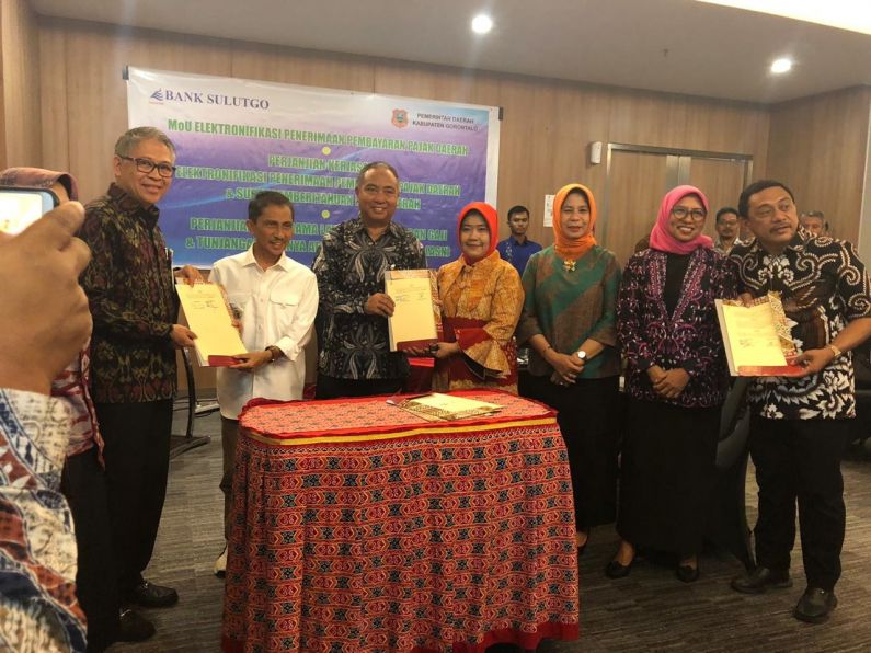 BSG kerjasama eSPTPD dan Payroll dengan Kabupaten Gorontalo