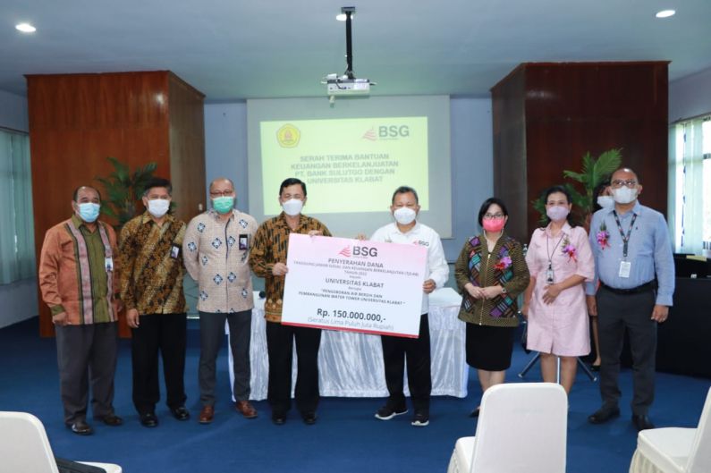  Bsg Membantu Penyediaan Air Bersih Dan Pembangunan Water Tower Universitas Klabat