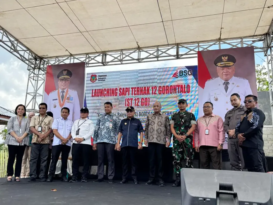 BSG Resmikan Peluncuran KUR Bohusami Baternak: Solusi Permodalan Subsidikan untuk Peternak Sapi, Wujudkan Ekonomi Kerakyatan Gorontalo Naik Kelas