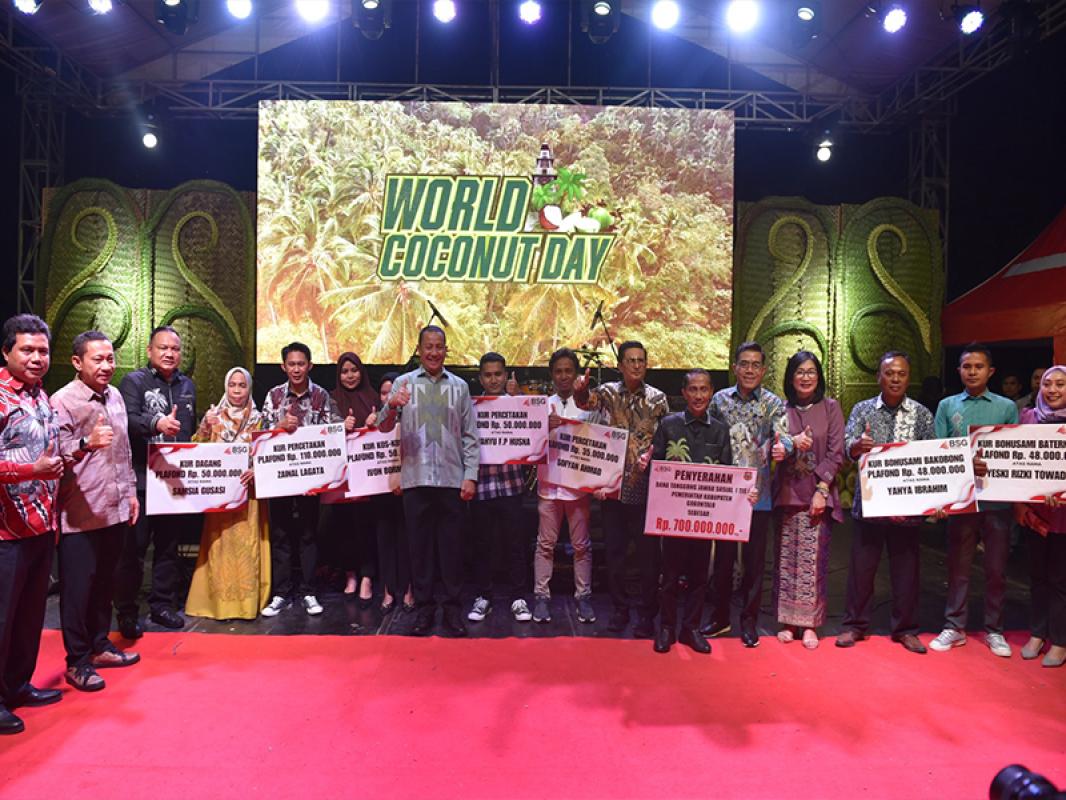 BSG serahkan 700juta dana TJS pada Kegiatan World Coconut Day