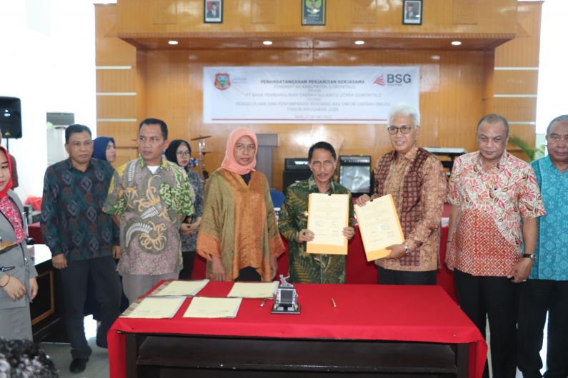 BSG tandatangani PKS RKUD Kabupaten Gorontalo 