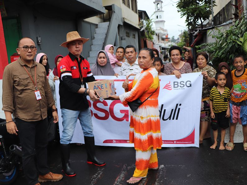 BSGpeduliKorban Banjir Manado Sulawesi Utara