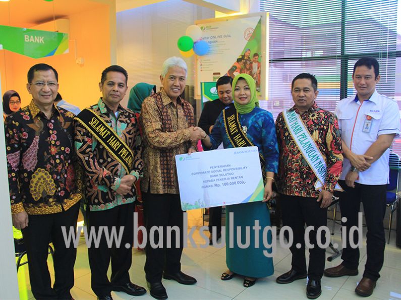 CSR Bank SulutGo jadi iuran pekerja rentan