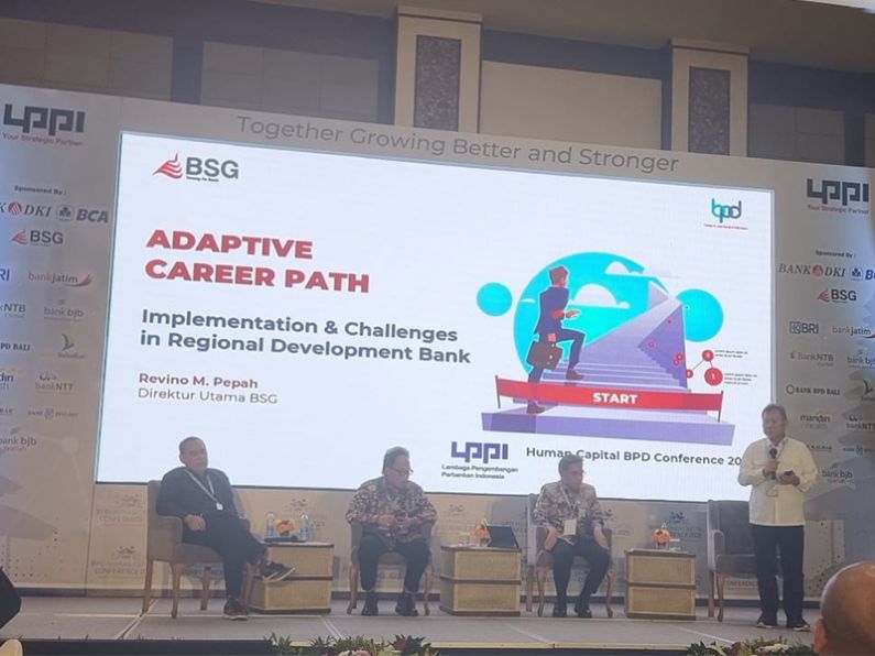 Dirut BSG beri Materi Adaptive Career Path pada acara LPPI Human Capital BPD Conference