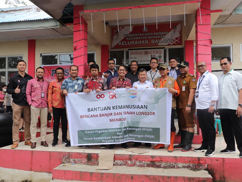 FKIJK Bantu korban banjir Manado