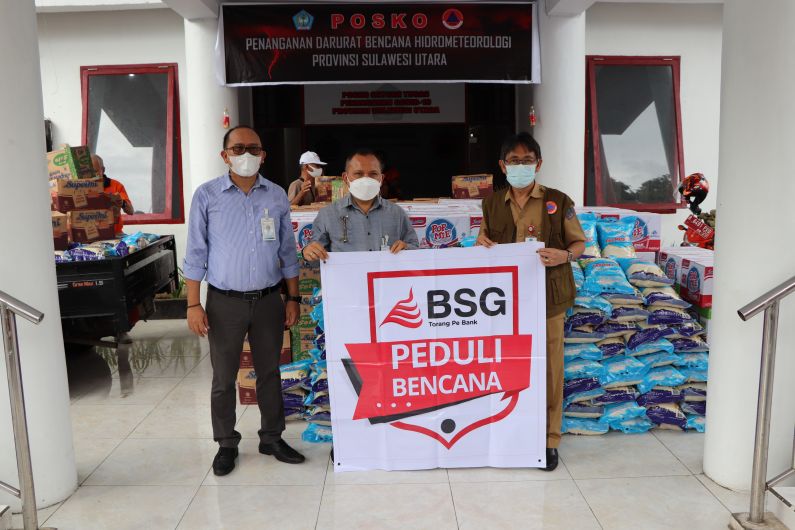 Gandeng BPBD, BSG Salurkan Bantuan untuk Korban Bencana Sulbar