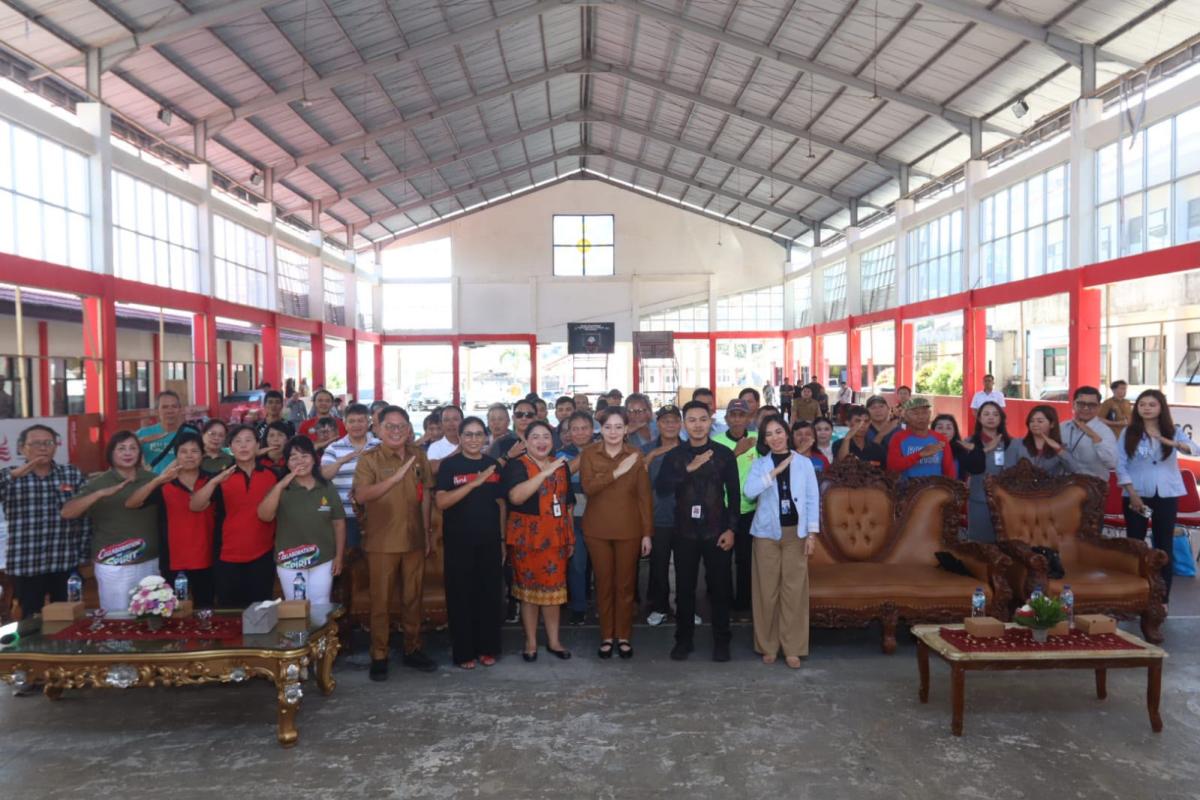 GENCARKAN 2026 Resmi Dibuka Wawali Tomohon, Sasarkan Literasi Keuangan Petani