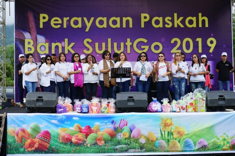 Ibadah Paskah Bank SulutGo: Semua tentang Kristus