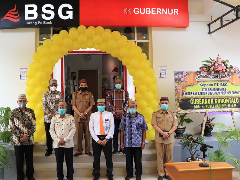 Kantor Kas BSG Perkuat Pelayanan Kompleks Gubernuran