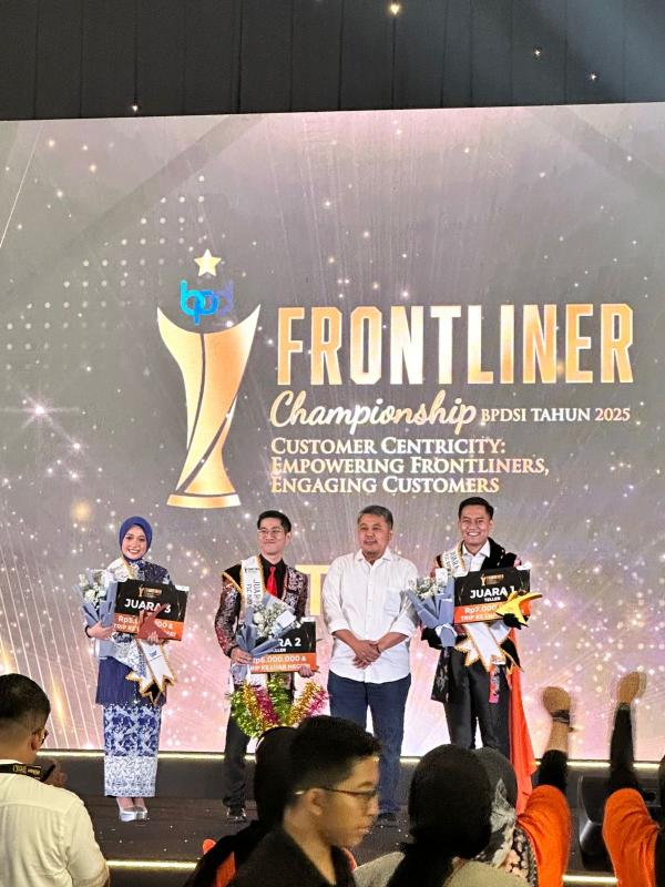 Karyawan Bank SulutGo Berprestasi di Ajang Frontliner Championship BPDSI 2025