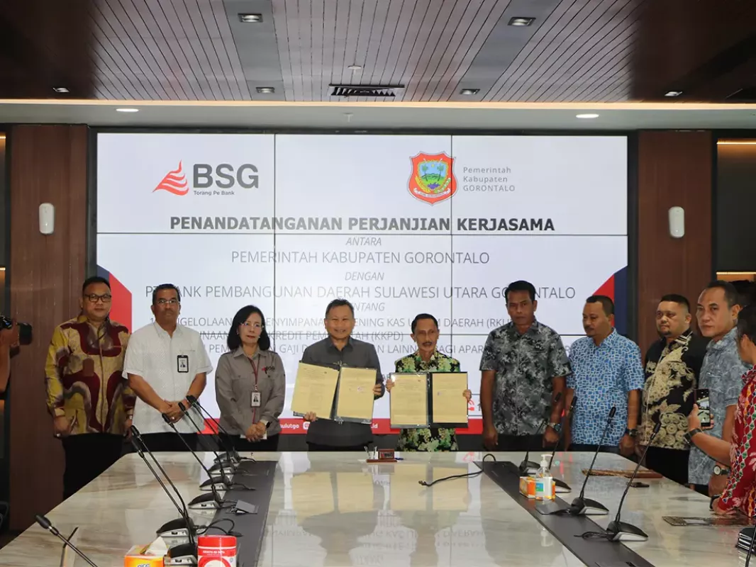 Kerjasama Strategis: Bank SulutGo dan Pemerintah Kabupaten Gorontalo Bahas Kajian Hukum dan Teken PKS untuk Pengelolaan Keuangan Daerah