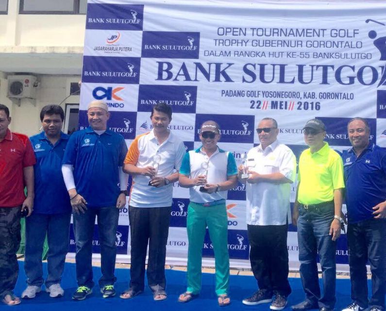 Meriah open Turnament GOLF Trophy Gubernur Prov Gorontalo