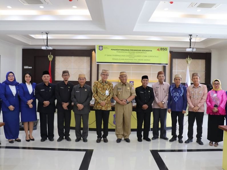 Pemerintah Provinsi Gorontalo tandatangani PKS RKUD dengan BSG