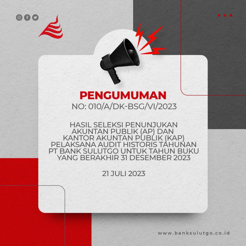 PENGUMUMAN