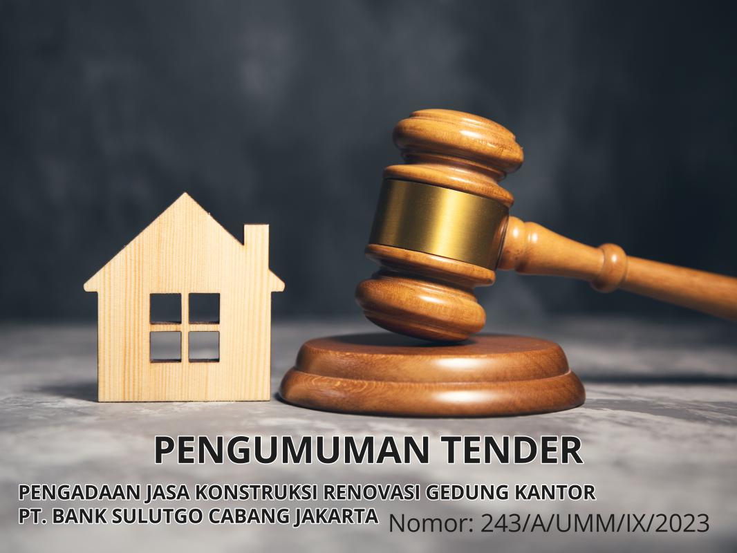 PENGUMUMAN TENDER