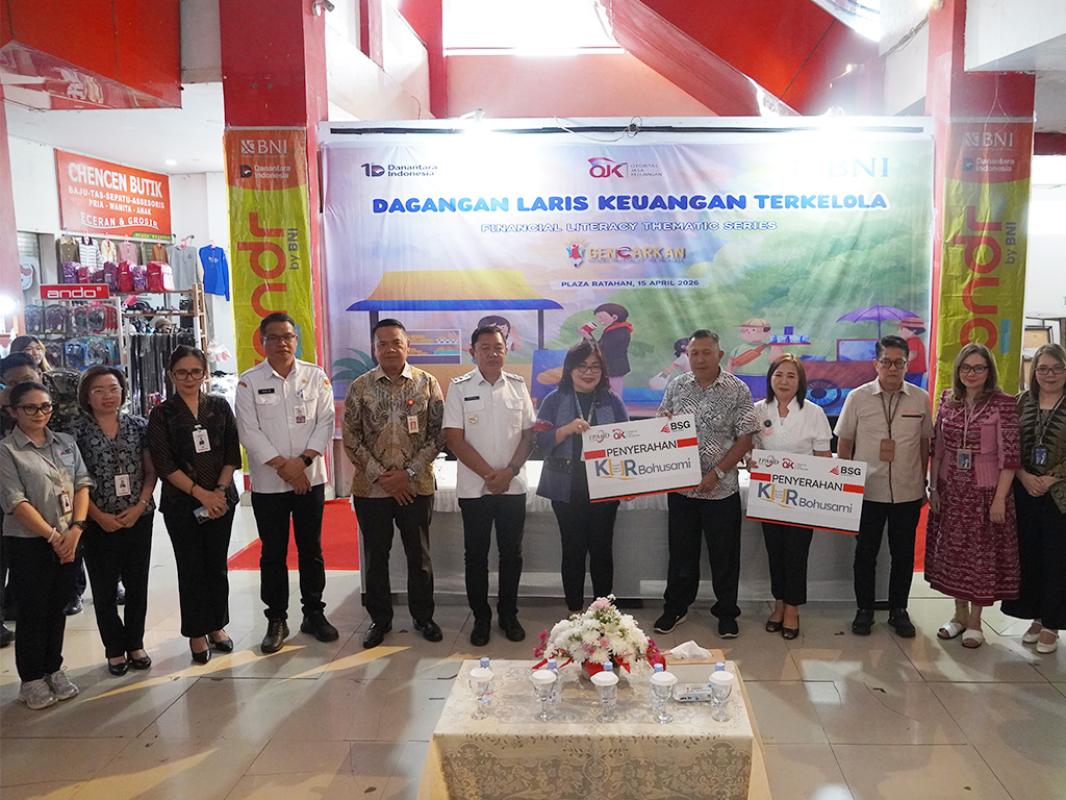 Perkuat Inklusi Keuangan di Minahasa Tenggara, OJK Bersama BNI dan BSG Gelar Program GENCARKAN bagi Pelaku UMKM