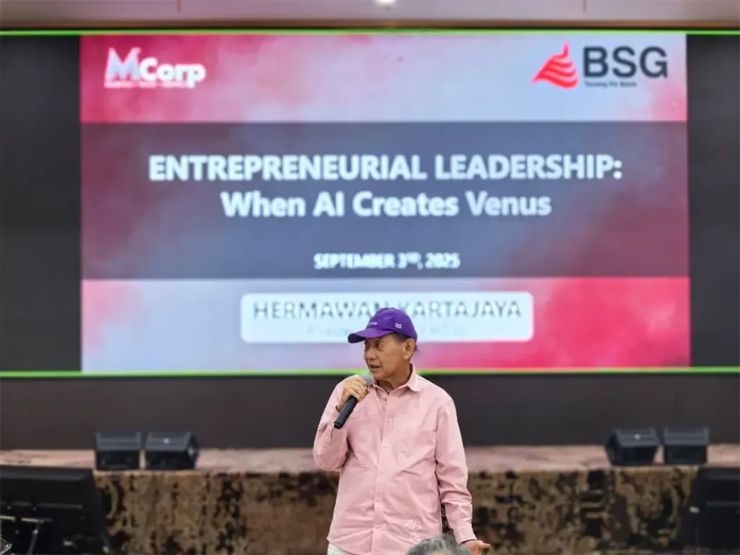 Seminar "Entrepreneurial Leadership: When AI Creates Venus" Gebrakan BSG Dorong Pemimpin Berpikir Adaptif