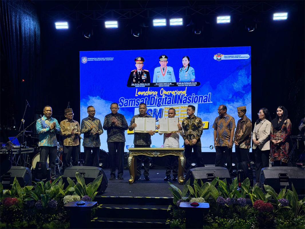  Kolaborasi Bank SulutGo dan Samsat Gorontalo: PKS Diteken, Gerai GIIS Resmi Meluncur