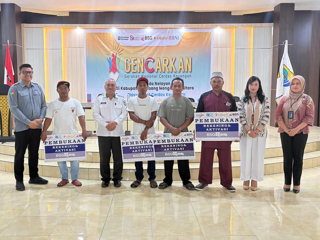 Sinergi Dorong Kesejahteraan Nelayan, OJK, BNI dan Bank SulutGo Gelar GENCARKAN 2026 di Bolaang Mongondow Utara