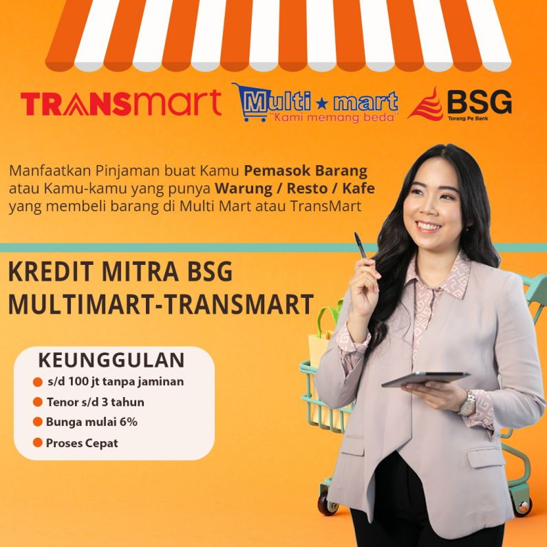 Kredit Mitra BSG Multi Mart – Transmart